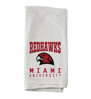 Traditional Miami University Towel